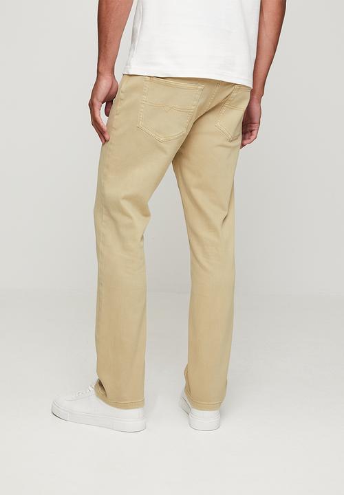 POLO - Mens sully straight leg jean - brown
