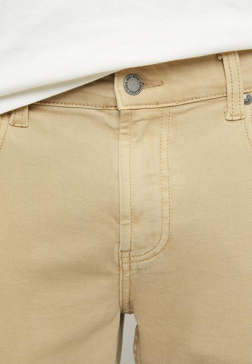 POLO - Mens sully straight leg jean - brown