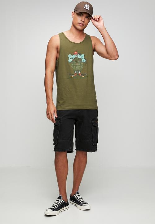 RVCA - Dv ghetto bird vest - olive