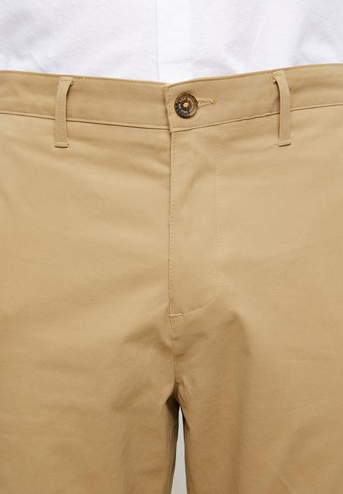 POLO - Mens essential relaxed leg chino - brown