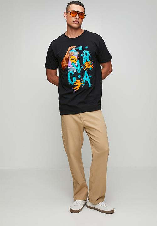 RVCA - Dv spray love ss - black