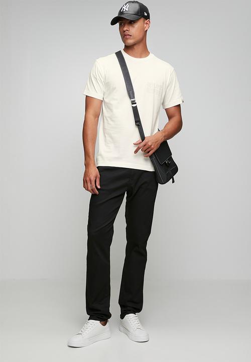 Replay - Logo T-Shirt - Natural White
