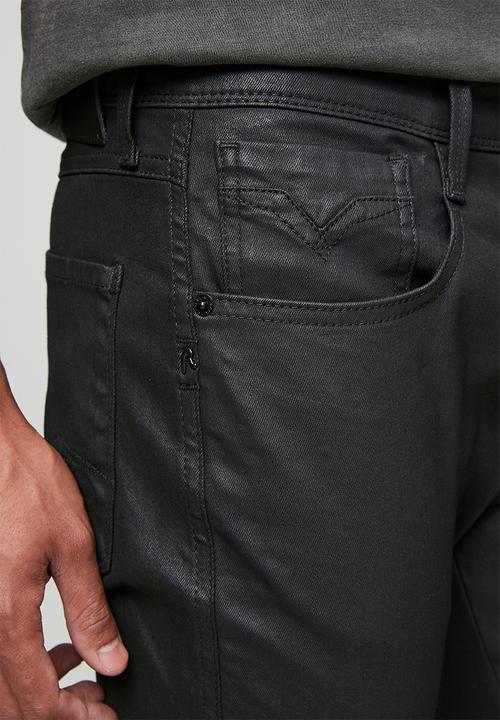 Replay - Bronny Super Slim Jeans - Black