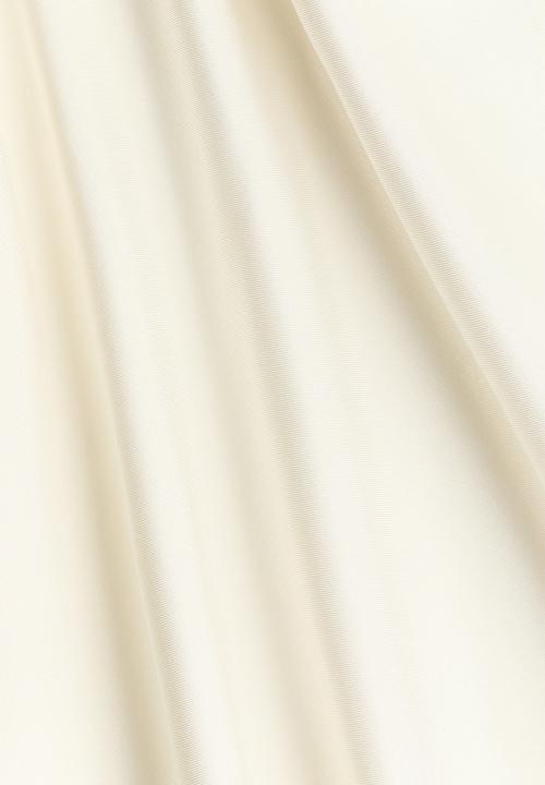 H&M - Asymmetric Viscose Skirt - cream