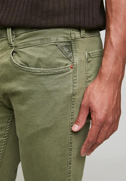Replay - Anbass Jeans - Light Military