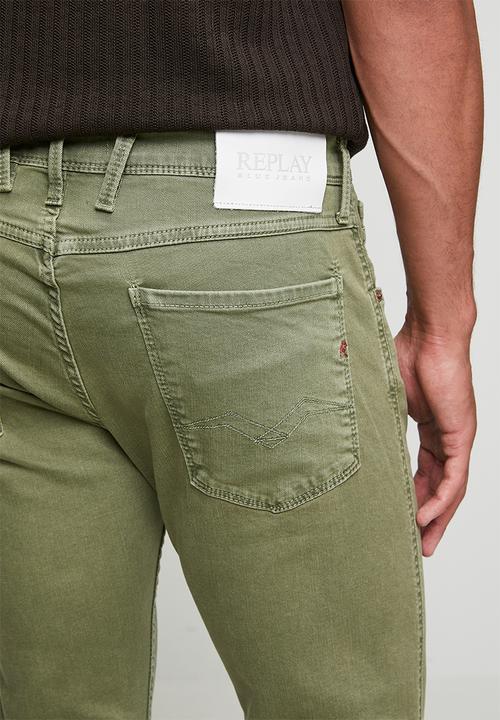 Replay - Anbass Jeans - Light Military