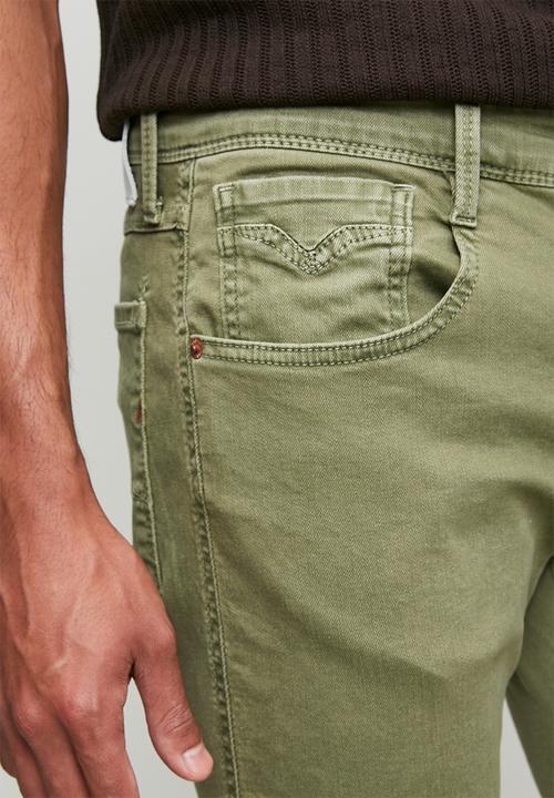 Replay - Anbass Jeans - Light Military