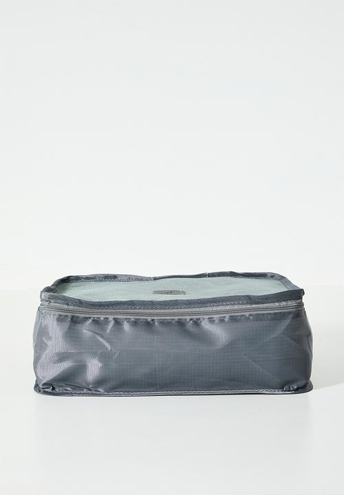 Pop Candy - Travel packing organiser set - dark grey
