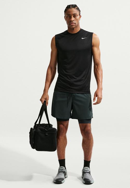 Nike - Dri-Fit Tee Std Sleeveless Flex - Black/Matte Silver
