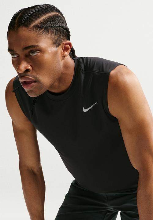 Nike - Dri-Fit Tee Std Sleeveless Flex - Black/Matte Silver