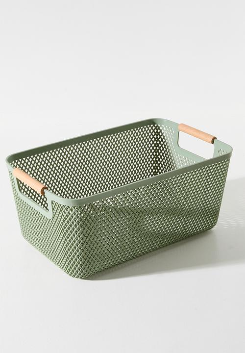 Bathroom Solutions - Multi Bathroom Caddy with suction -Sage