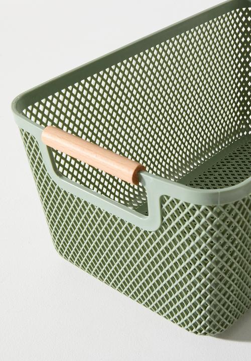 Bathroom Solutions - Multi Bathroom Caddy with suction -Sage