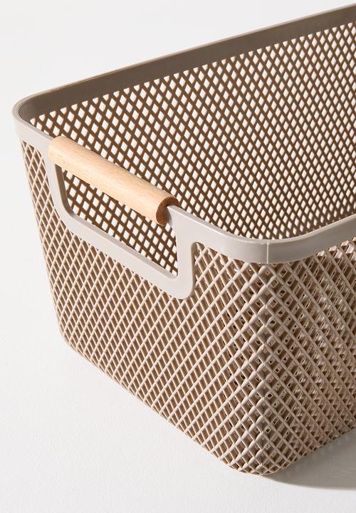 Bathroom Solutions - Multi Bathroom Caddy with suction - brown
