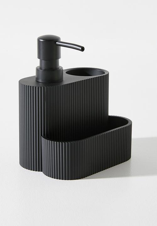 Bathroom Solutions - Soap Dispenser Hold - All Black