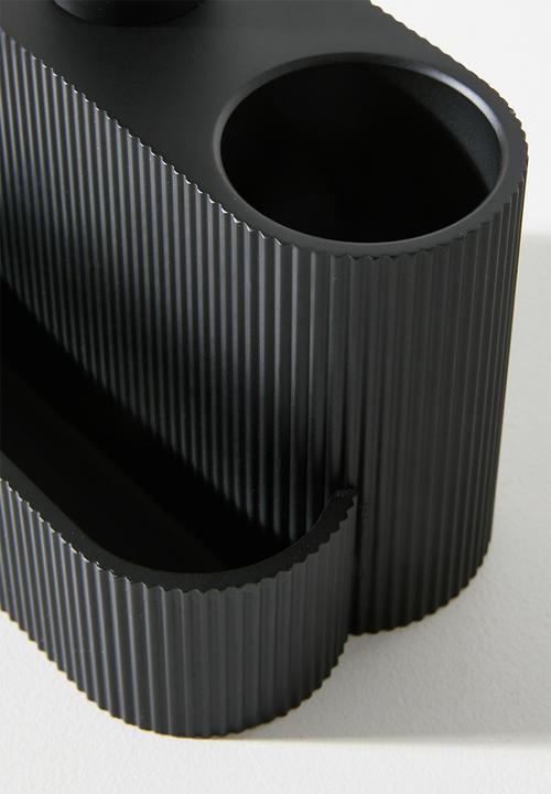 Bathroom Solutions - Soap Dispenser Hold - All Black