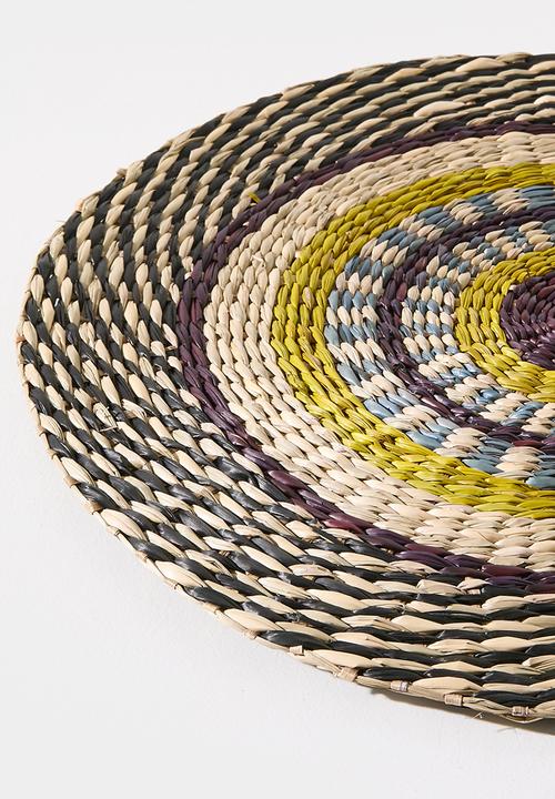 Excellent Houseware - Multi Placemat Set 4 - Yellow