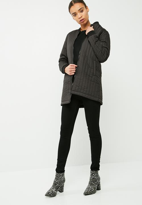 Jacqueline de Yong - Hollie quilted long jacket