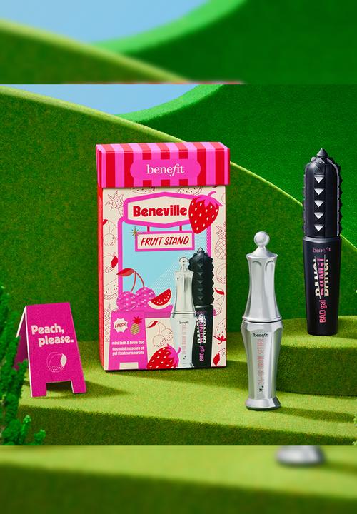 Benefit Cosmetics - Beneville Fruit Stand Mini Mascara & Brow Duo Gift Set