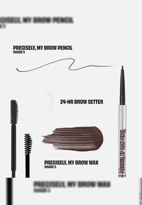 Benefit Cosmetics - The Brow Booth Brow Trio Gift Set - Shade 5