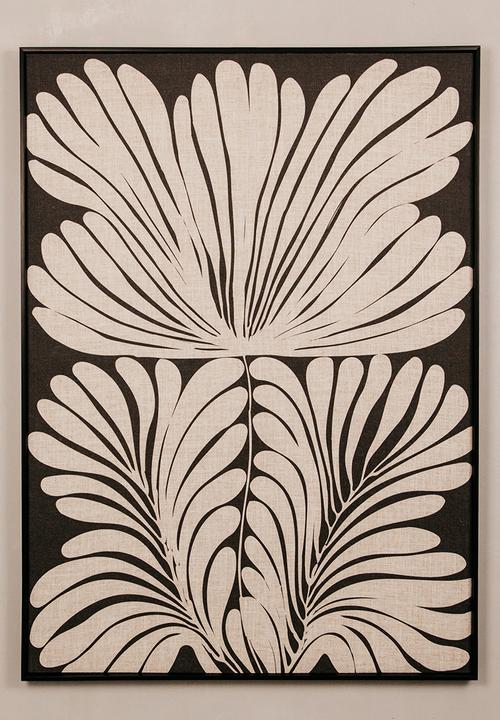 Noha - Gilded Leaf Wall Art