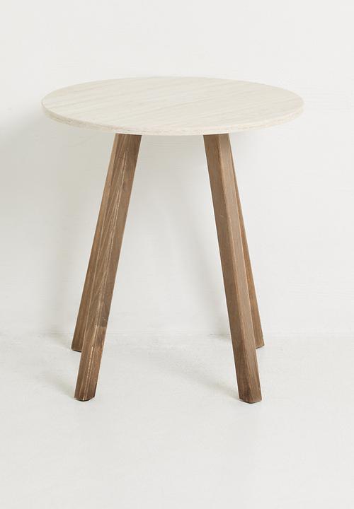 H&S - Riverstone Side Table - Natural