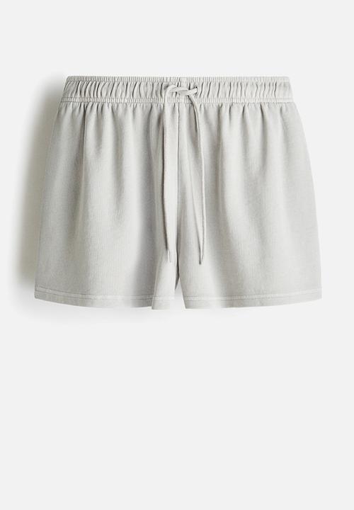 H&M - Drawstring sweatshorts - light grey