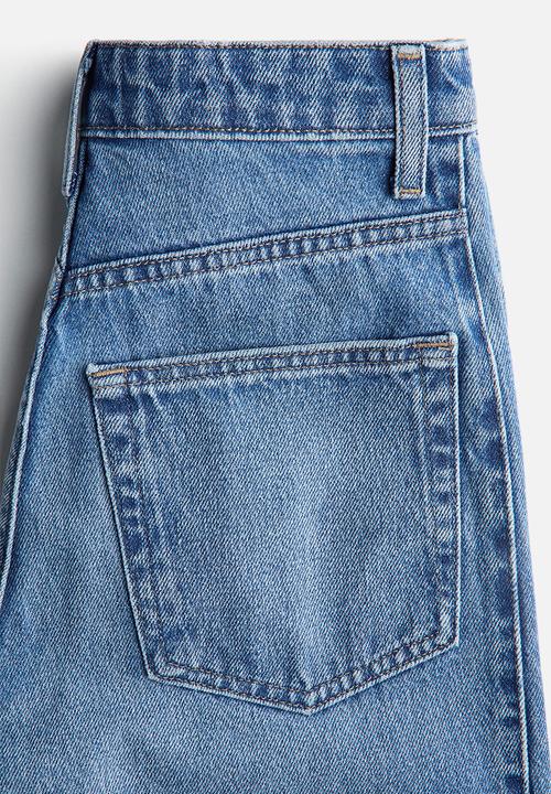 H&M - Denim bermuda shorts - light denim blue