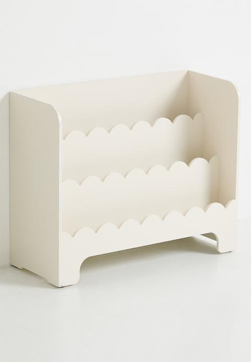 Sixth Floor - Seaside Scallop Bookshelf - Milk