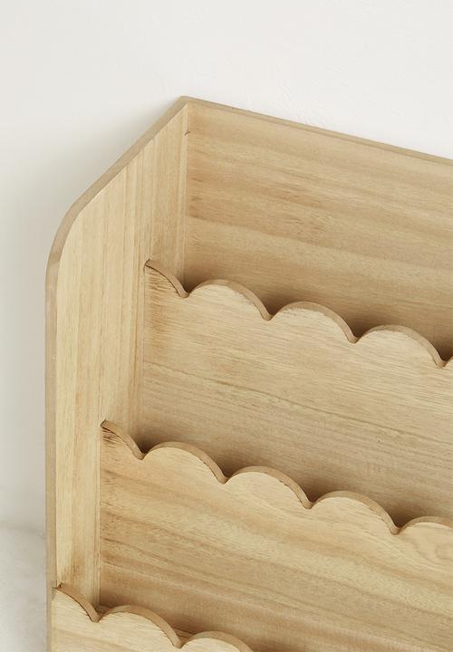 Sixth Floor - Seaside Scallop Bookshelf - Natural