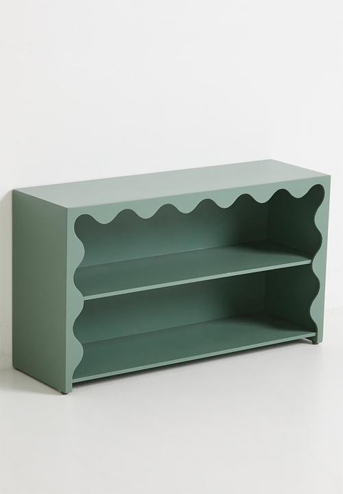 Sixth Floor - Cloud long wide shelf - Green