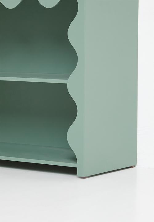 Sixth Floor - Cloud long wide shelf - Green