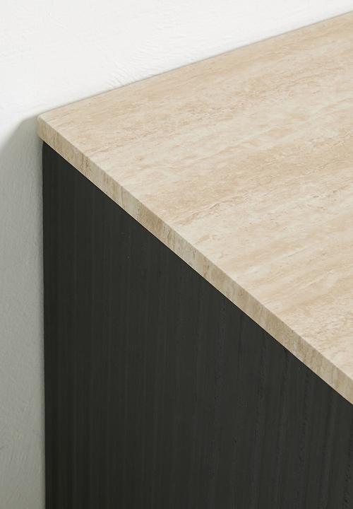 Sixth Floor - Maru Bedside Table - Black