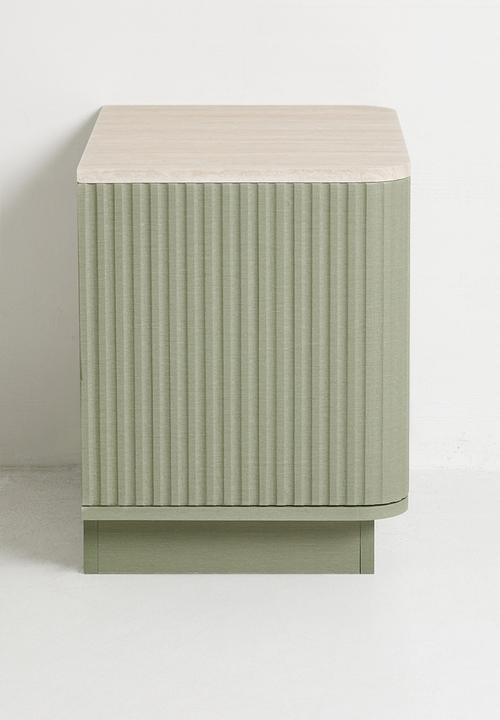 Sixth Floor - Maru Bedside Table - Olive