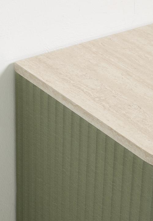 Sixth Floor - Maru Bedside Table - Olive