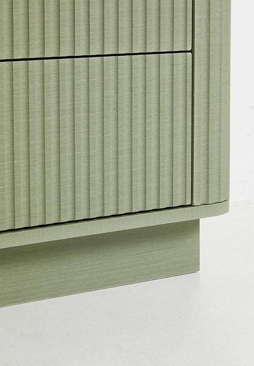 Sixth Floor - Maru Bedside Table - Olive