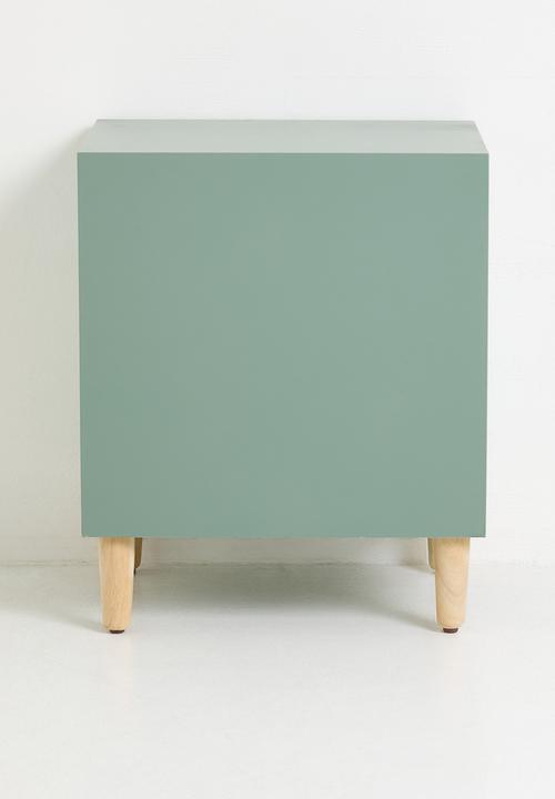 Sixth Floor - Sorbet Bedside Table - Green