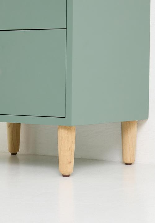 Sixth Floor - Sorbet Bedside Table - Green