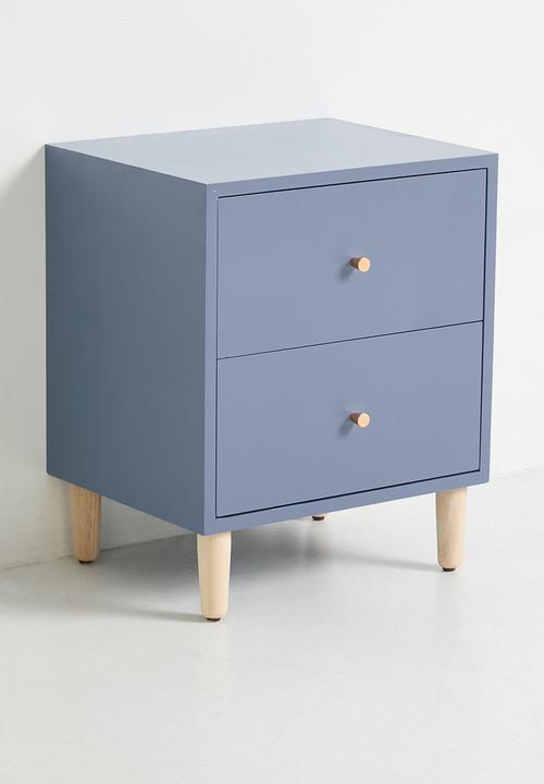 Sixth Floor - Sorbet Bedside Table - Blue