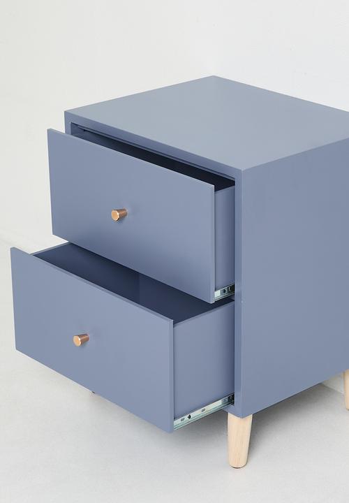 Sixth Floor - Sorbet Bedside Table - Blue