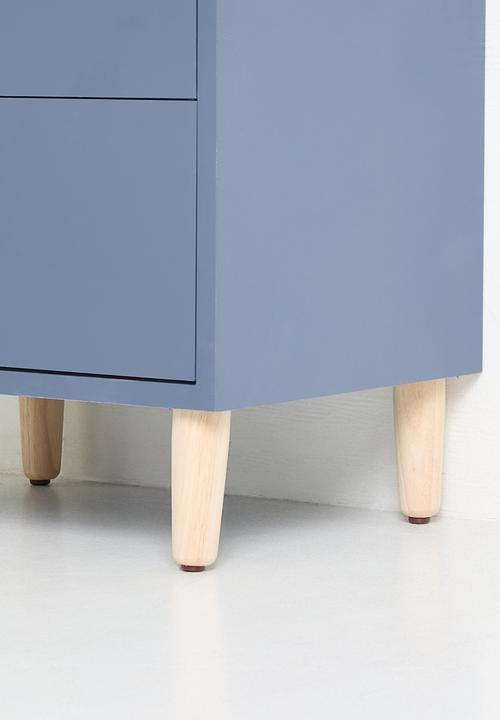Sixth Floor - Sorbet Bedside Table - Blue