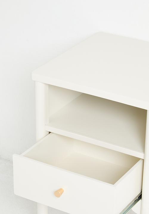 Sixth Floor - Fairytale Frill Bedisde Table - Milk