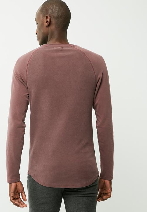 basicthread - Waffle raglan tee