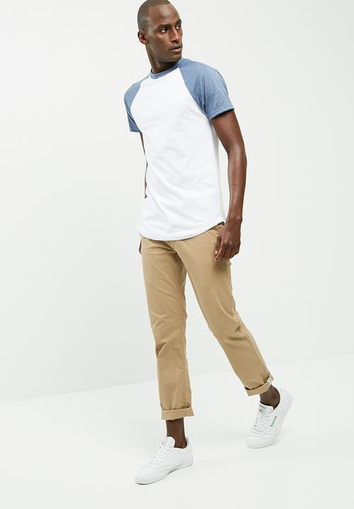 basicthread - Plain slim raglan tee