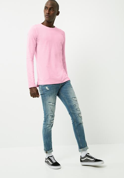 basicthread - Basic tail crew neck tee