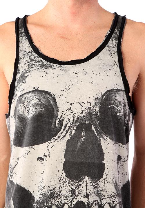Pretty in Punk - Loose Tooth Tank – White