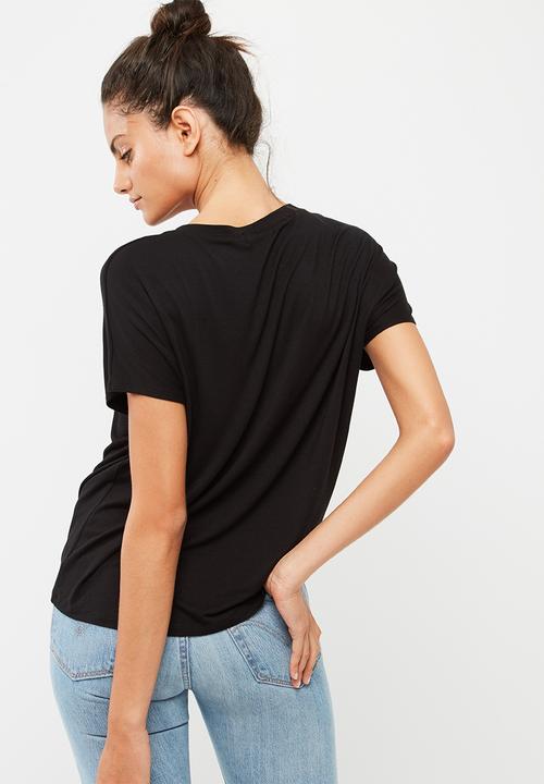 dailyfriday - Cap sleeve butterfly tee