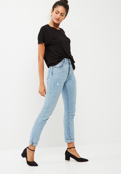 dailyfriday - Cap sleeve butterfly tee