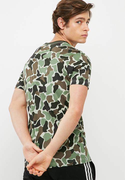adidas Originals - Camo trefoil tee