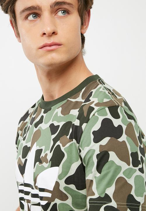 adidas Originals - Camo trefoil tee