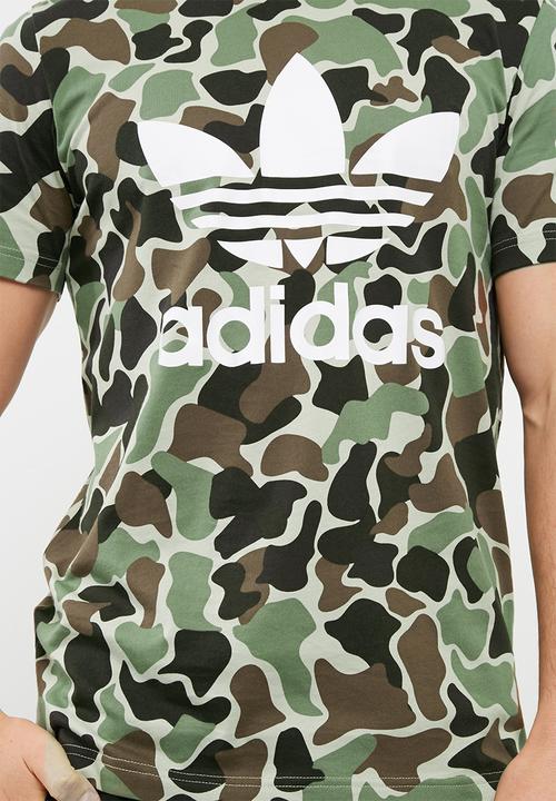 adidas Originals - Camo trefoil tee